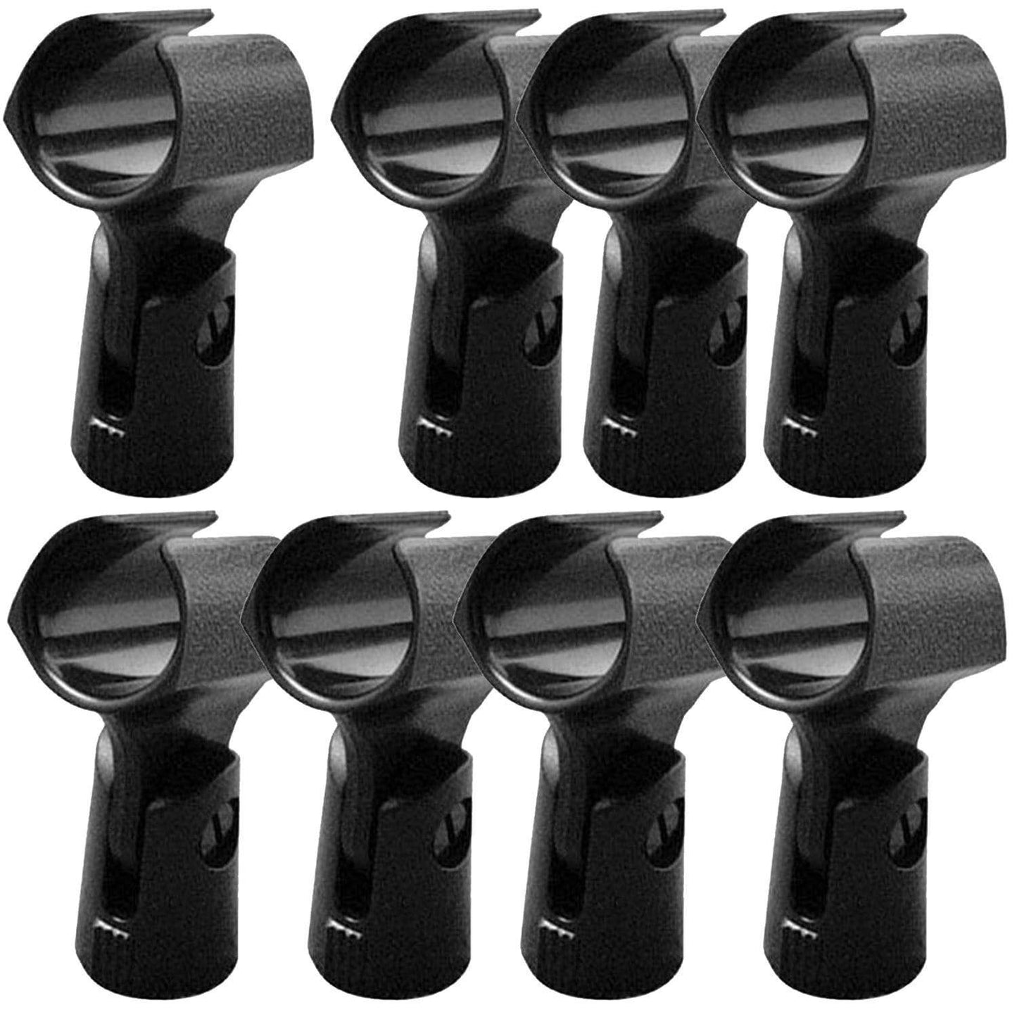 Professional Microphone Clip 8 Pack - ProSound and Stage Lighting