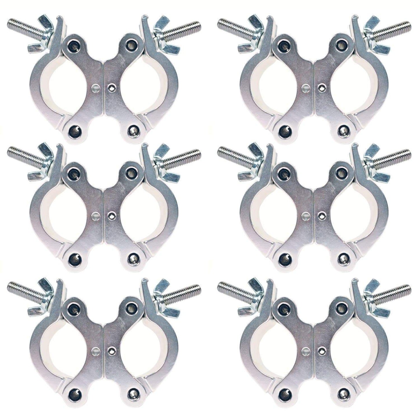 Global Truss 2in Pro Swivel Mounted Clamp 6 Pack - ProSound and Stage Lighting