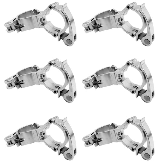 Global Truss 2in Wrap Around Swivel Clamp 6 Pack - ProSound and Stage Lighting