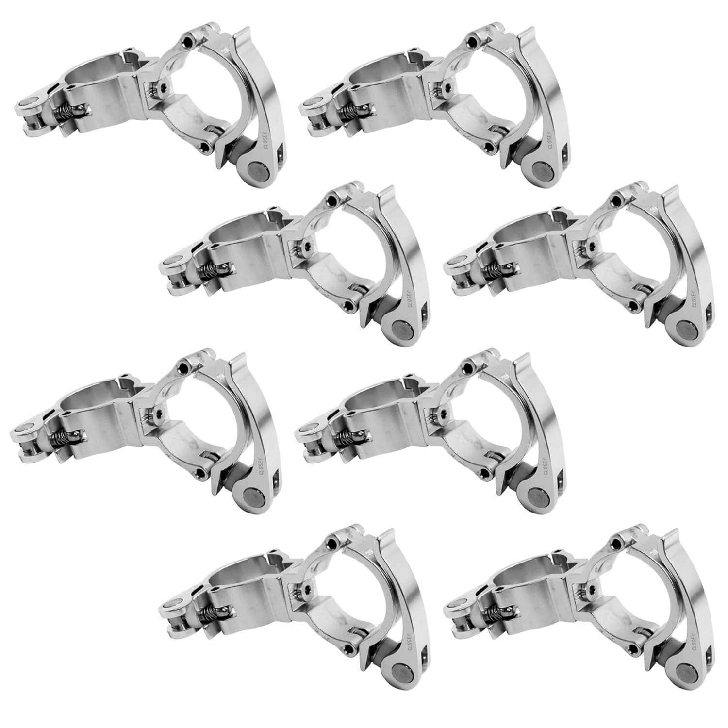 Global Truss 2in Wrap Around Swivel Clamp 8 Pack - ProSound and Stage Lighting