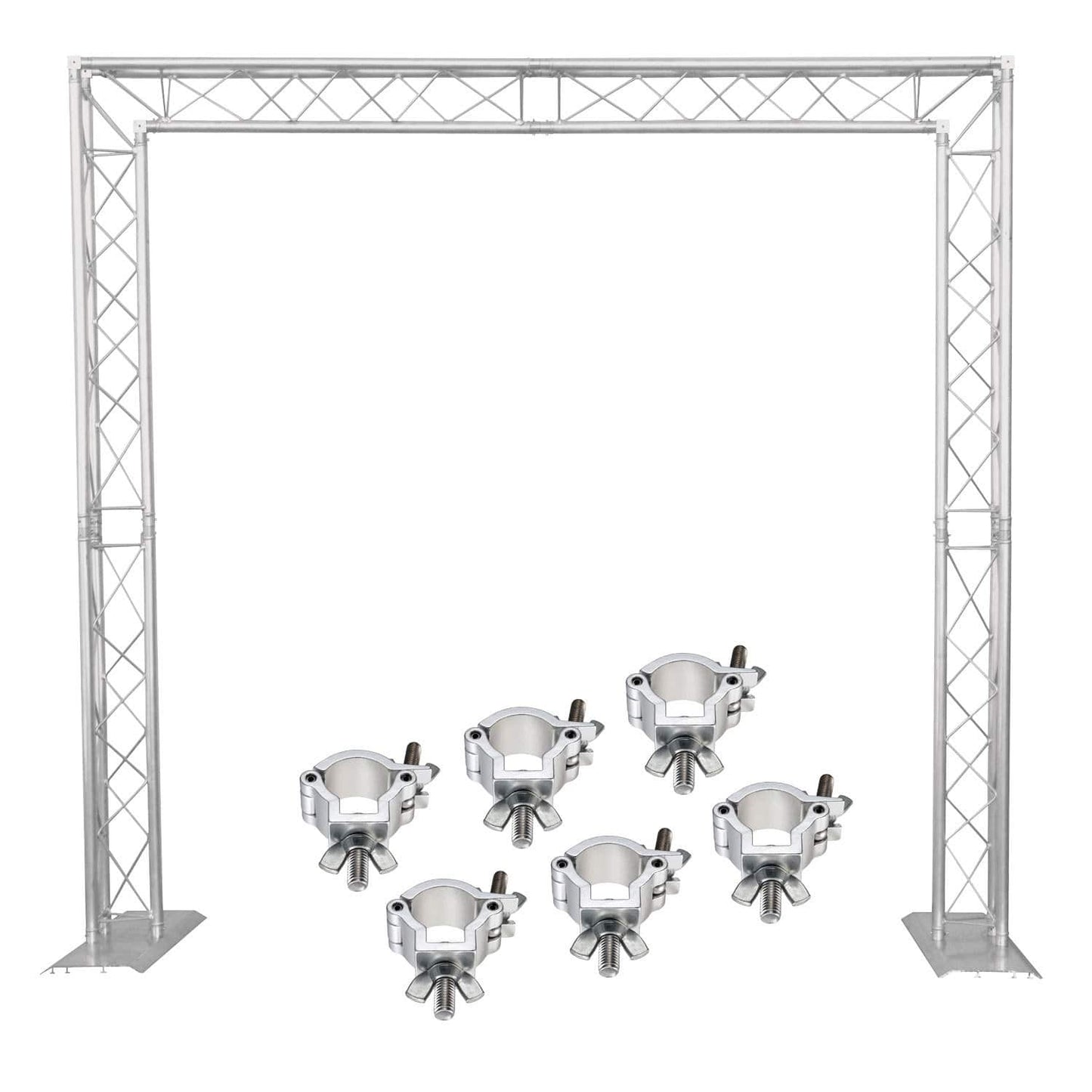 Global Truss F23 Mini Truss Goal Post System with 6 JR Clamps - ProSound and Stage Lighting