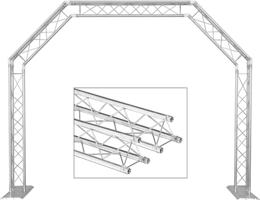 Global Truss F23 Mini Arch System with 2x 1M Truss Extensions - ProSound and Stage Lighting