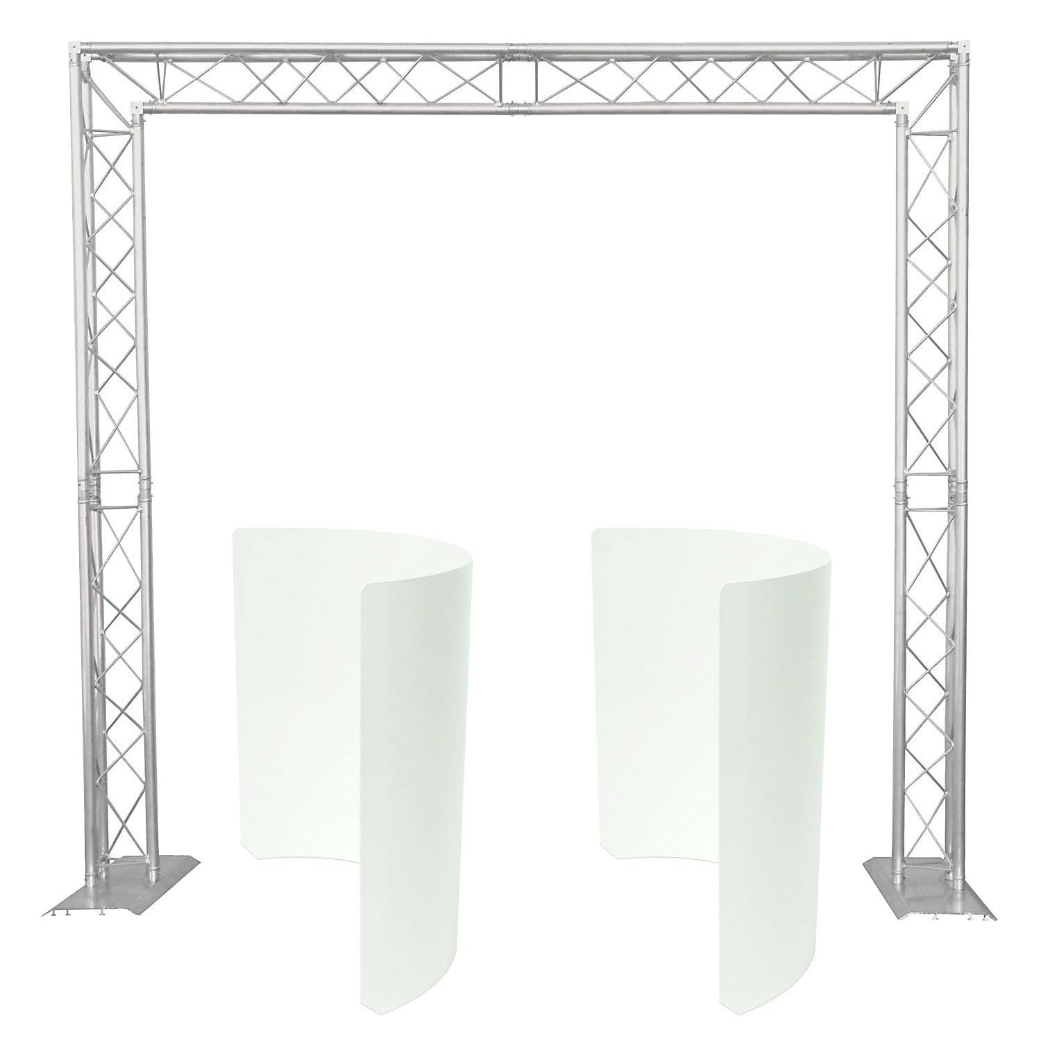 Global Truss System 1 Goal Post with White Sconces - ProSound and Stage Lighting