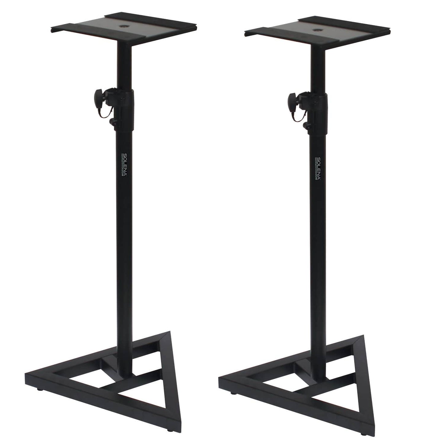 Solena Professional SP-300 Studio Monitor Stand Pair - ProSound and Stage Lighting
