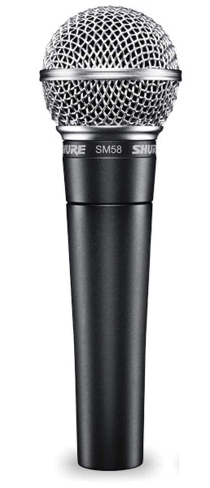 Shure SM58 Vocal Mic with Mic Stand and Cable - ProSound and Stage Lighting