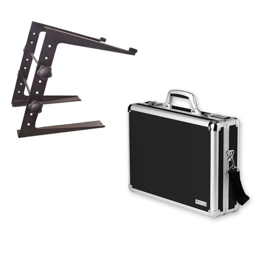 Dj Laptop Stand Plus Locking Laptop Case Pack - ProSound and Stage Lighting