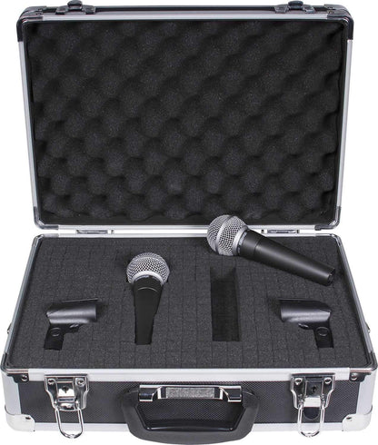 Shure SM48S Vocal Mic with Switch 3 Pack & Case - ProSound and Stage Lighting