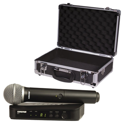 Shure BLX24-PG58 Wireless Handheld Mic with Case - ProSound and Stage Lighting