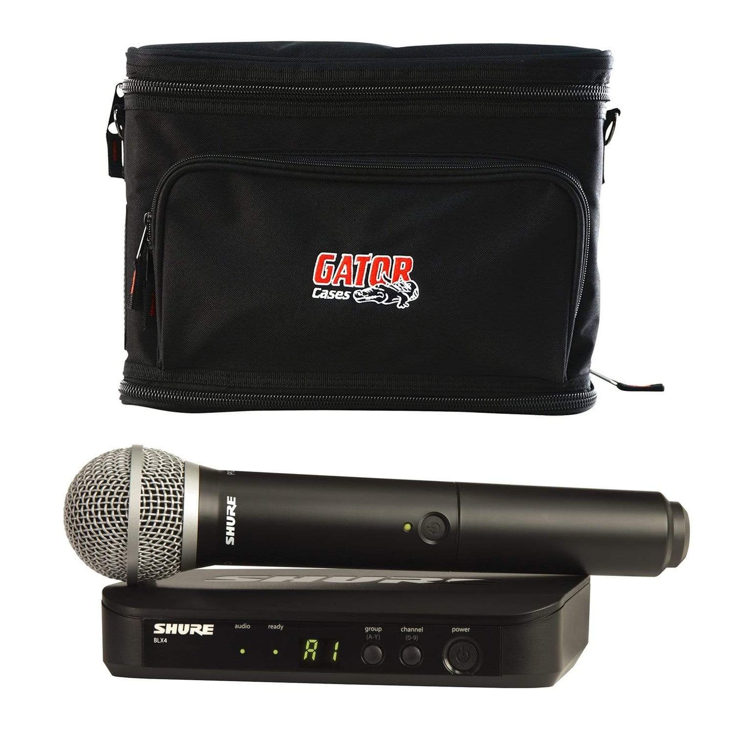 Shure BLX24-PG58 Wireless Handheld Mic with Gator Bag - ProSound and Stage Lighting