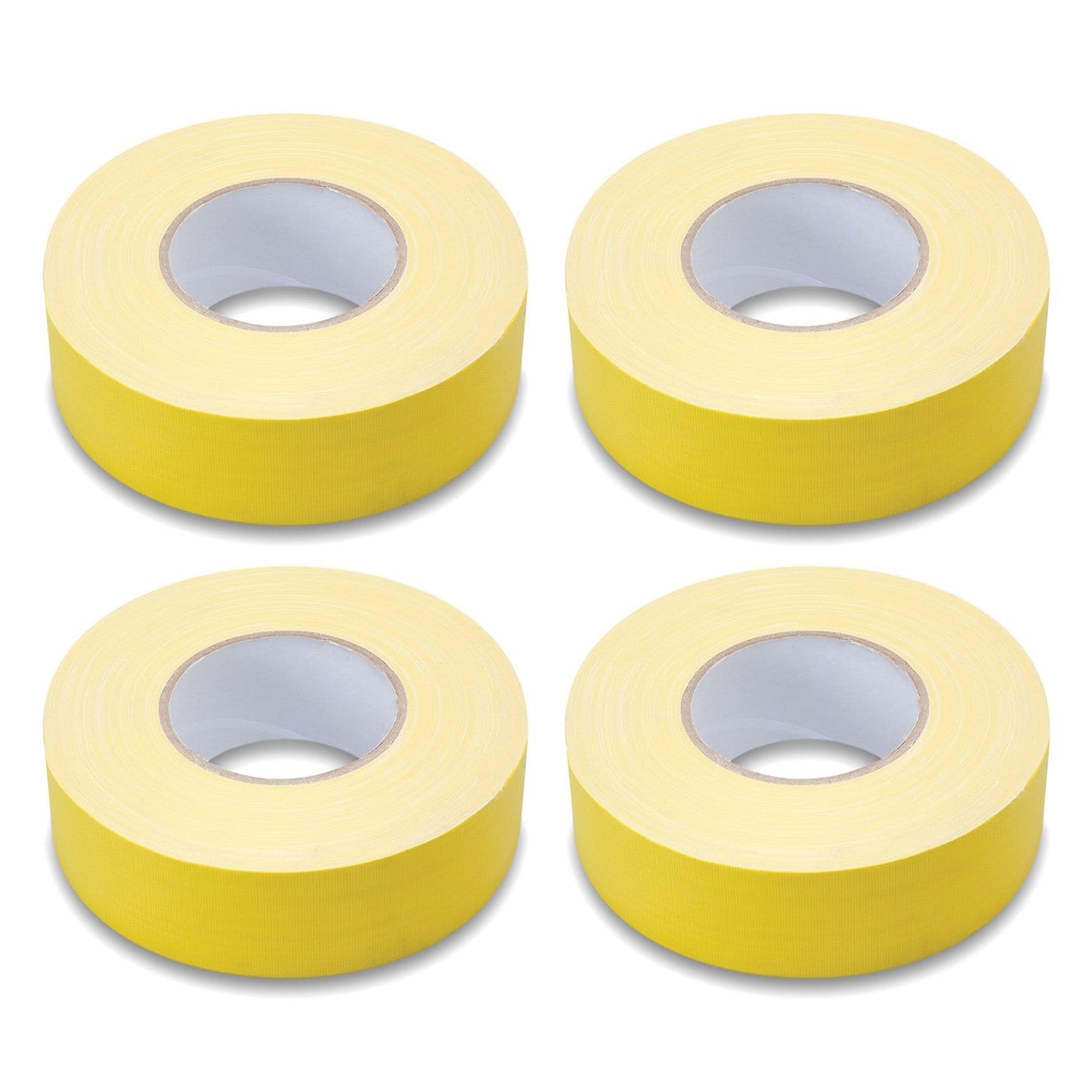 Hosa GFT-447YE Yellow Gaff Tape 2In x 60Yd 4-Pack - ProSound and Stage Lighting