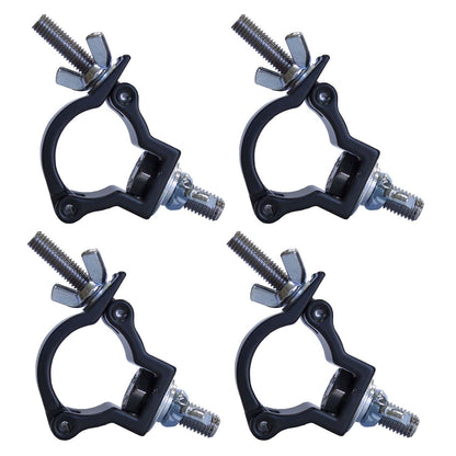 Global Truss Jr Clamp Black for F23/24 Series Truss 4-Pack - ProSound and Stage Lighting