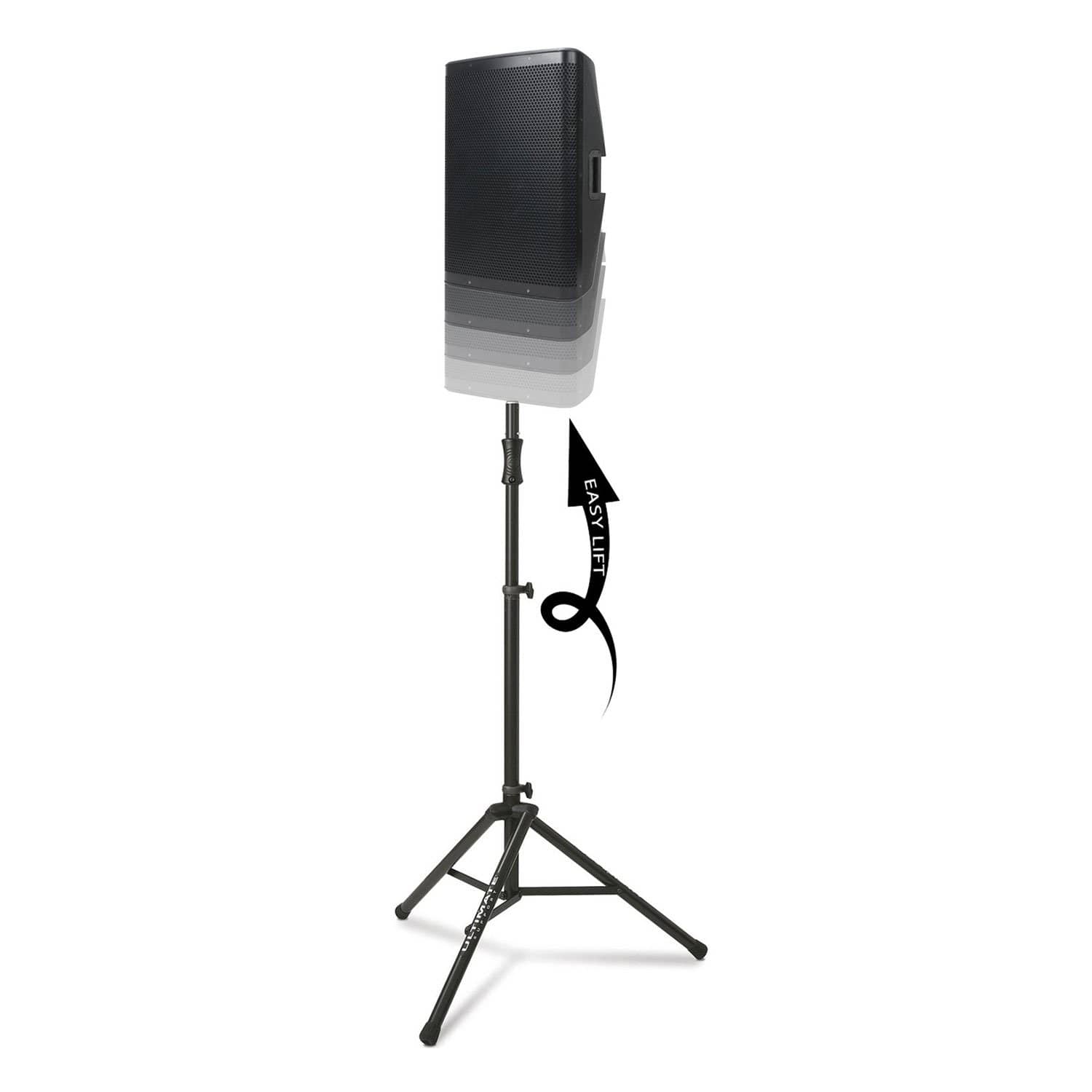 Ultimate TS-100 Stands with Complete Stretch Covers Set White - ProSound and Stage Lighting