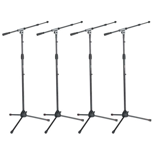 Gator GFW-MIC-2020 Frameworks Premium Mic Stand with Clutch 4-Pack - ProSound and Stage Lighting