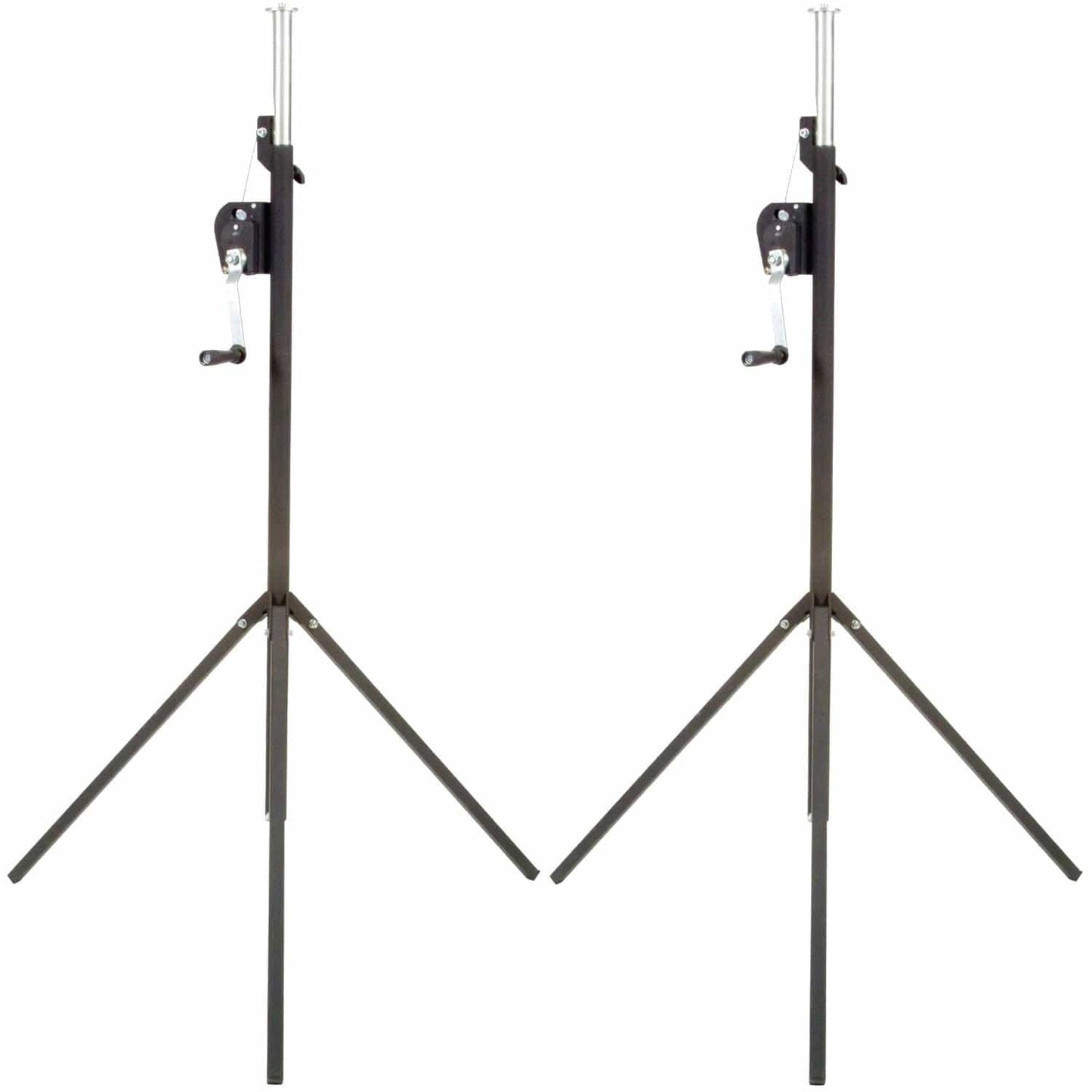 Global Truss ST-90 9Ft Light Duty Crank Stand 2 Pack - ProSound and Stage Lighting