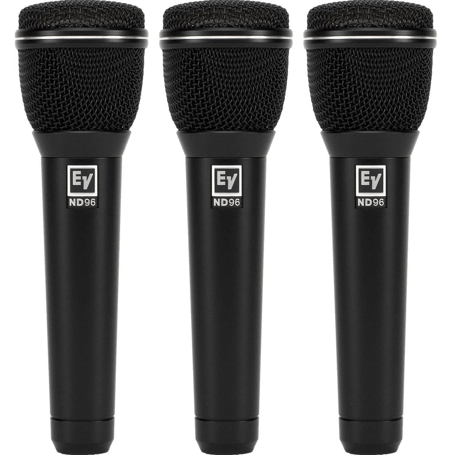 Electro-Voice ND96 Supercardioid Dynamic Vocal Mic 3-Pack - ProSound and Stage Lighting