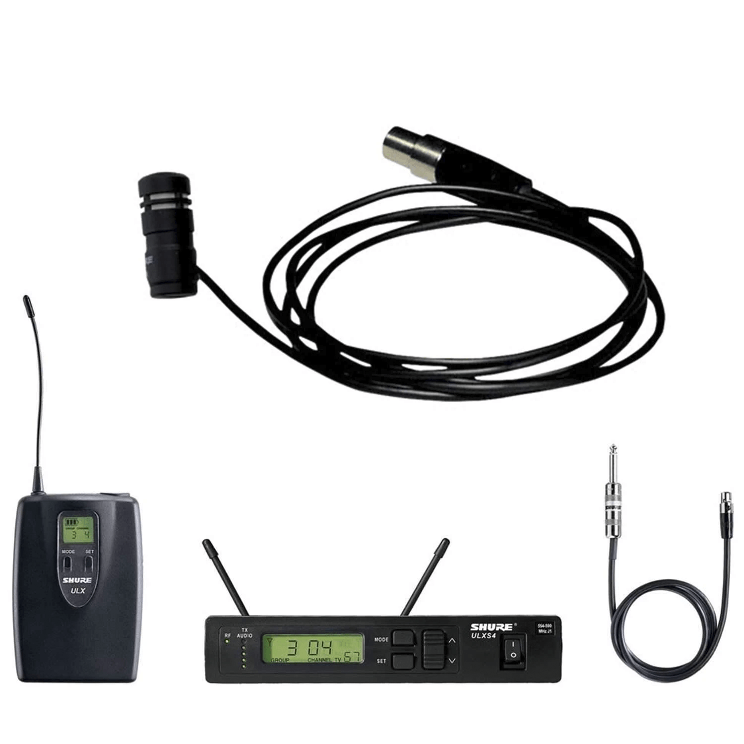 Shure ULXS14/84 WL184 Wireless Lavalier Mic System - ProSound and Stage Lighting
