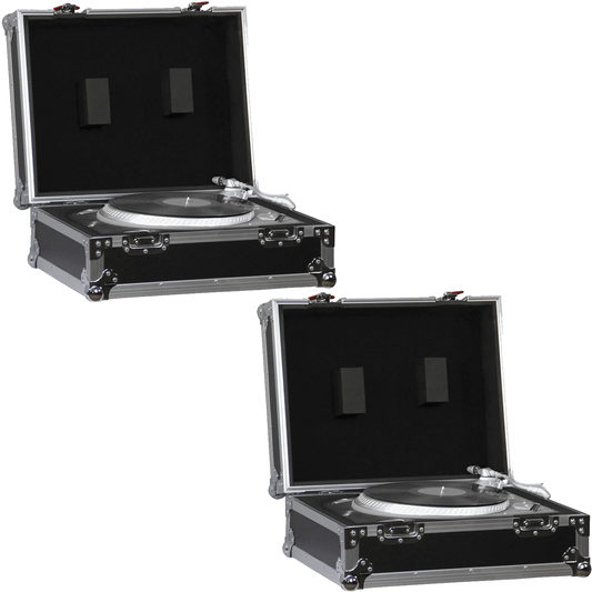 Gator G-Tour TT1200 1200 Style Turntable Case 2-Pack - ProSound and Stage Lighting