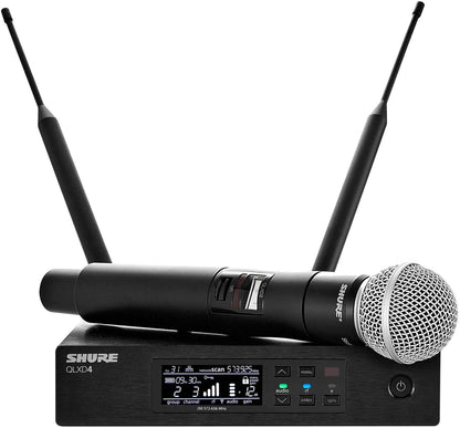 Shure QLXD 8-Channel Digital Wireless Handheld Microphone Package - ProSound and Stage Lighting