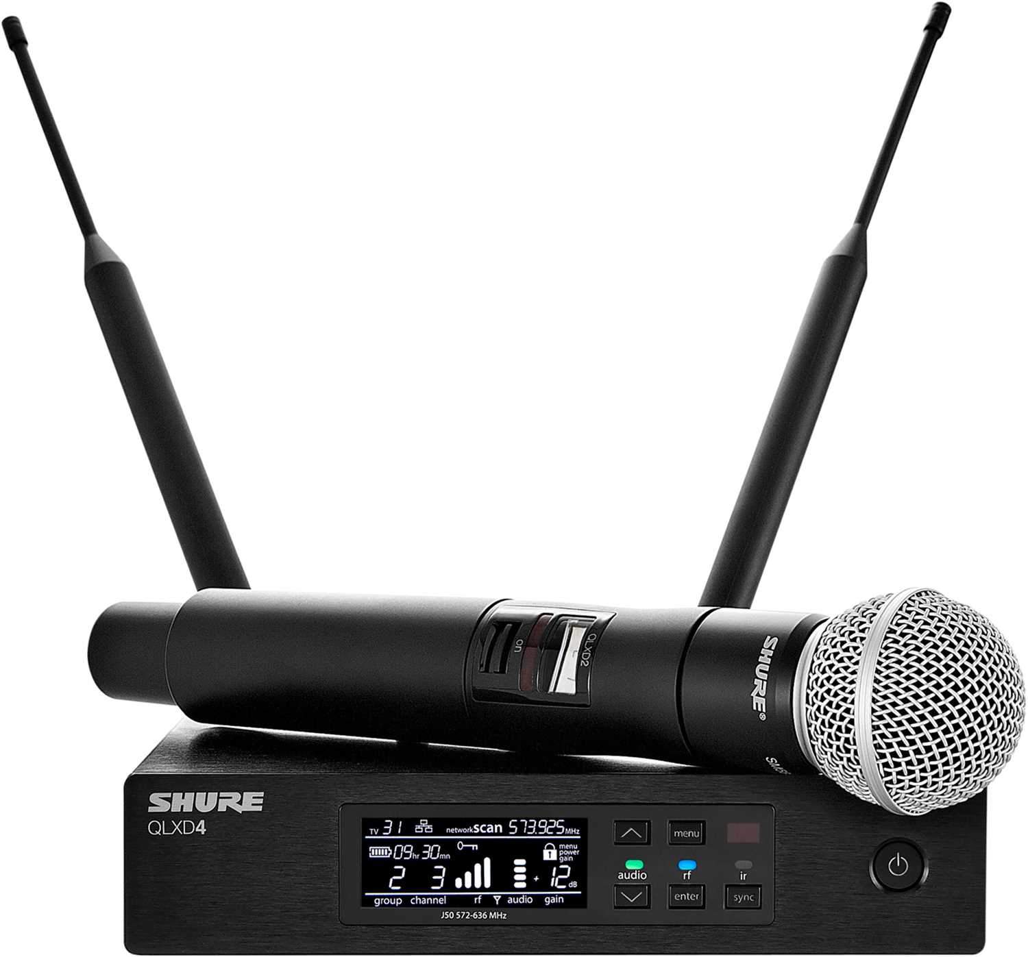 Shure QLXD 16 Channel Digital Wireless Microphone Combo Package - ProSound and Stage Lighting