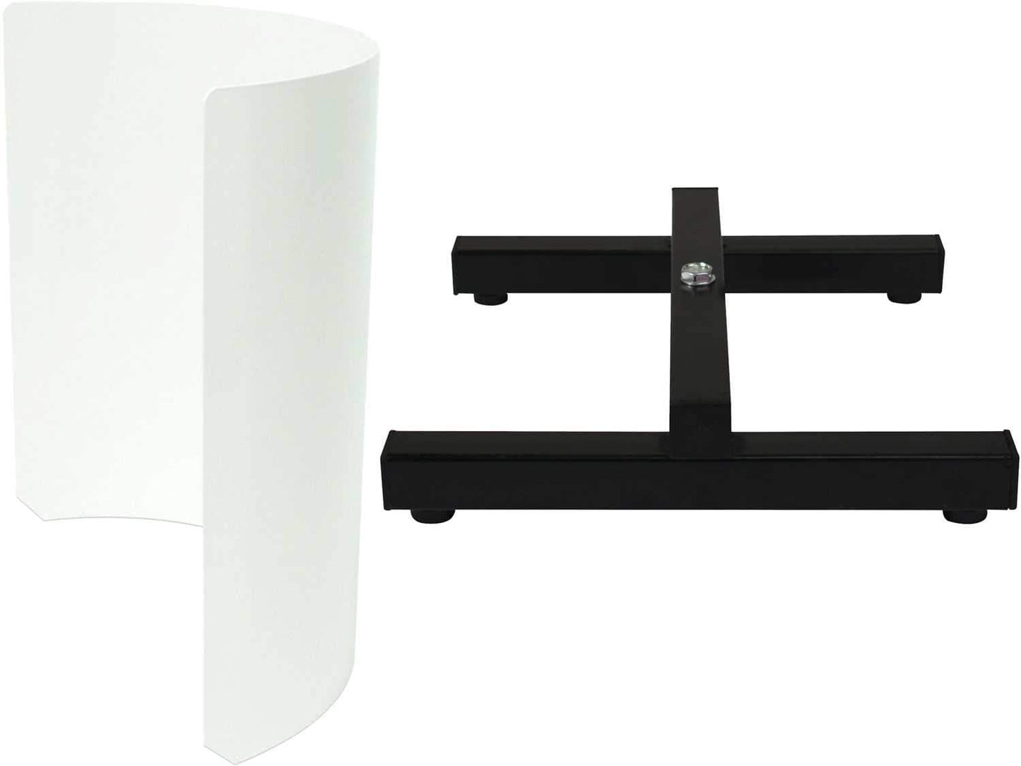 Uplight Accessory Pack with H Frame Floor Stand & White Light Shield - ProSound and Stage Lighting