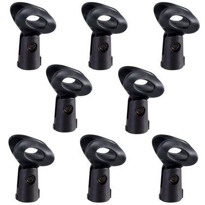Gator GFW-MIC-CLIP Standard Microphone Clip 8-Pack - ProSound and Stage Lighting