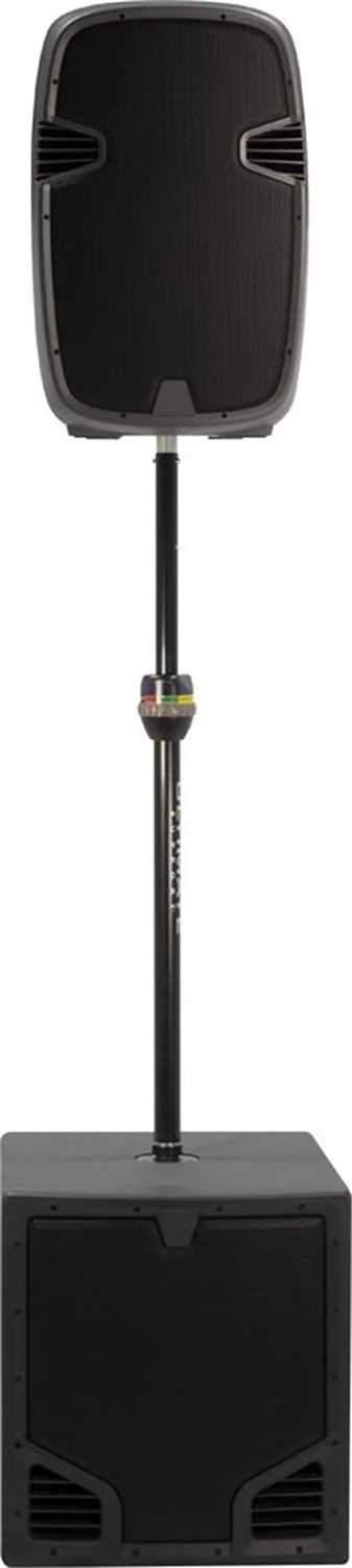 Ultimate SP-90 Speaker Pole with Fly Point Light Bar - ProSound and Stage Lighting