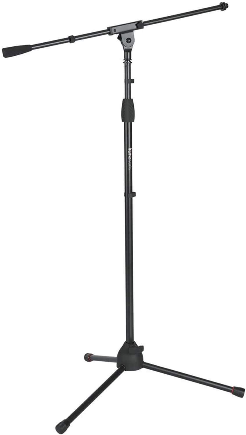 Gator GFW-MIC-2010 Mic Stand with Clutch 3-Pack & GFW Mic Clips - ProSound and Stage Lighting