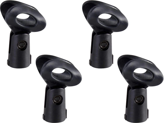 Gator GFW-MIC-CLIP Standard Microphone Clip 4-Pack - ProSound and Stage Lighting
