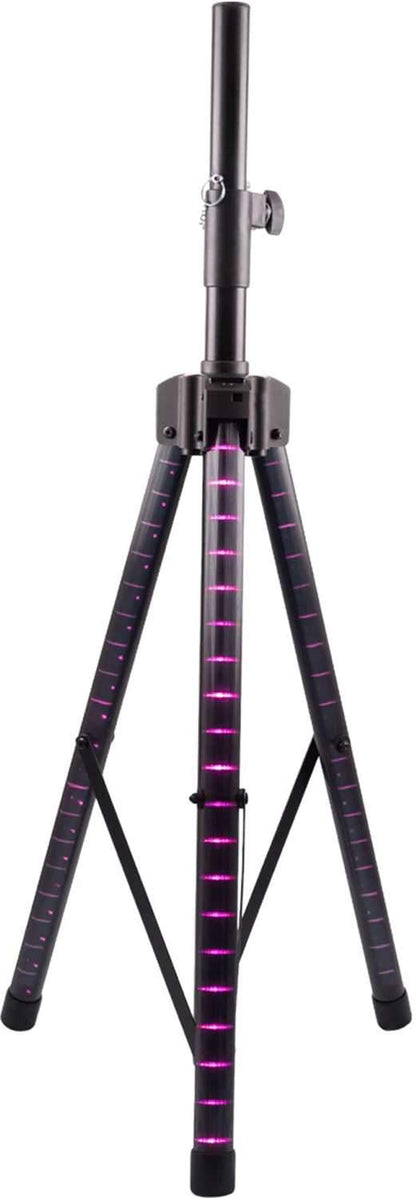 Gemini STL-100 LED Speaker Stands with Ultimate White Scrims - ProSound and Stage Lighting