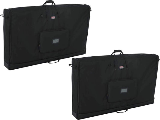 Gator G-LCD-TOTE60 Padded LCD Transport Tote Bag Pair - ProSound and Stage Lighting