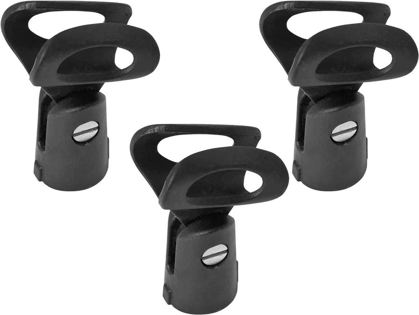 Jamstand JS-MC9 Slide-In Microphone Clip 3-Pack - ProSound and Stage Lighting