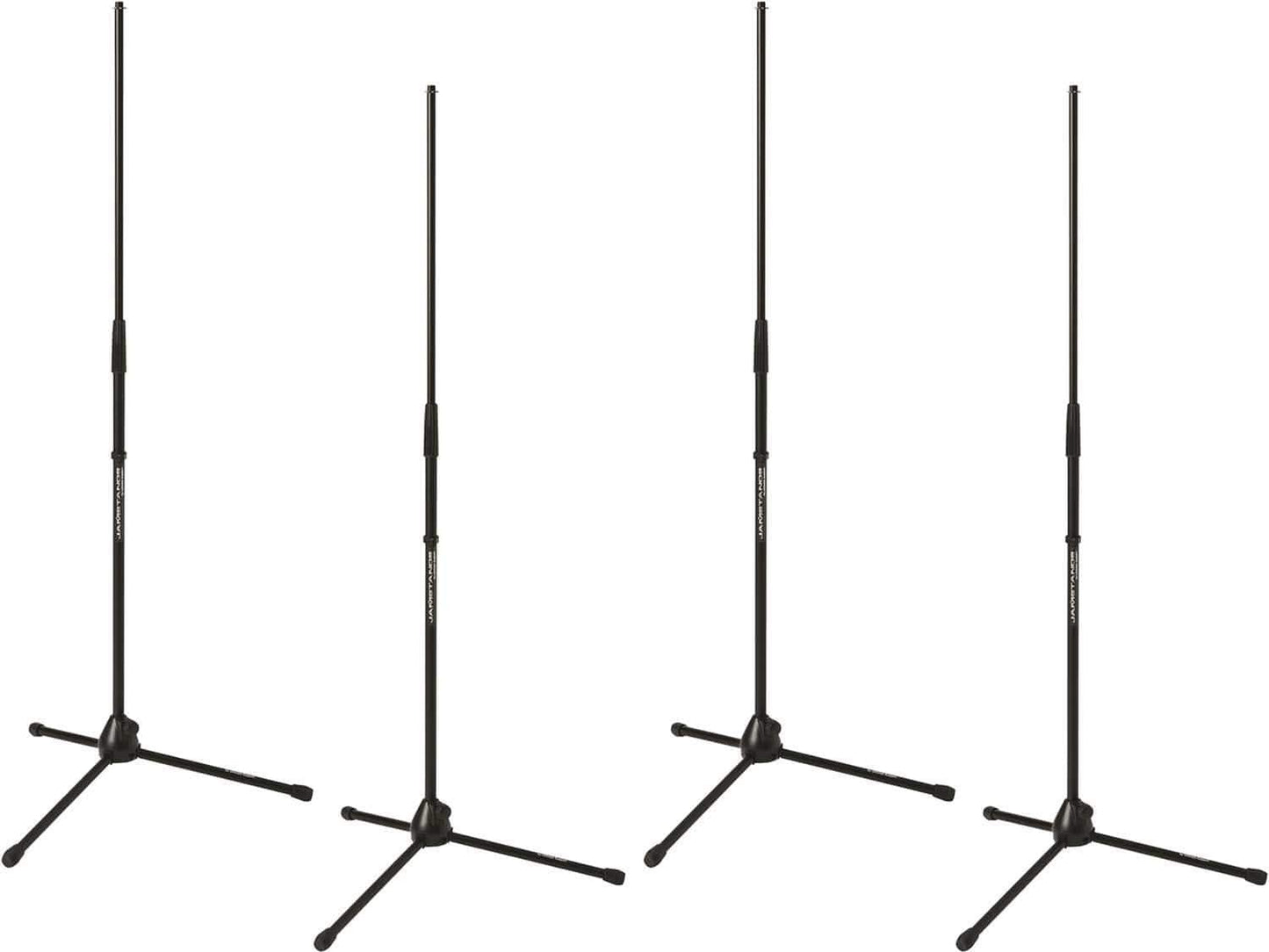 Jamstand JS-MC100 Tripod Microphone Stand 4-Pack - ProSound and Stage Lighting