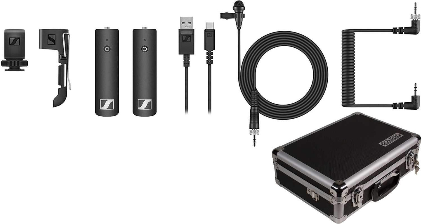 Sennheiser XSW-D Wireless Digital Portable Lavalier Set with Case - ProSound and Stage Lighting