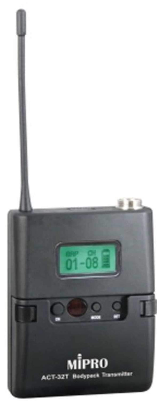 MiPro ACT-32T Mini Bodypack Wireless Transmitter - ProSound and Stage Lighting