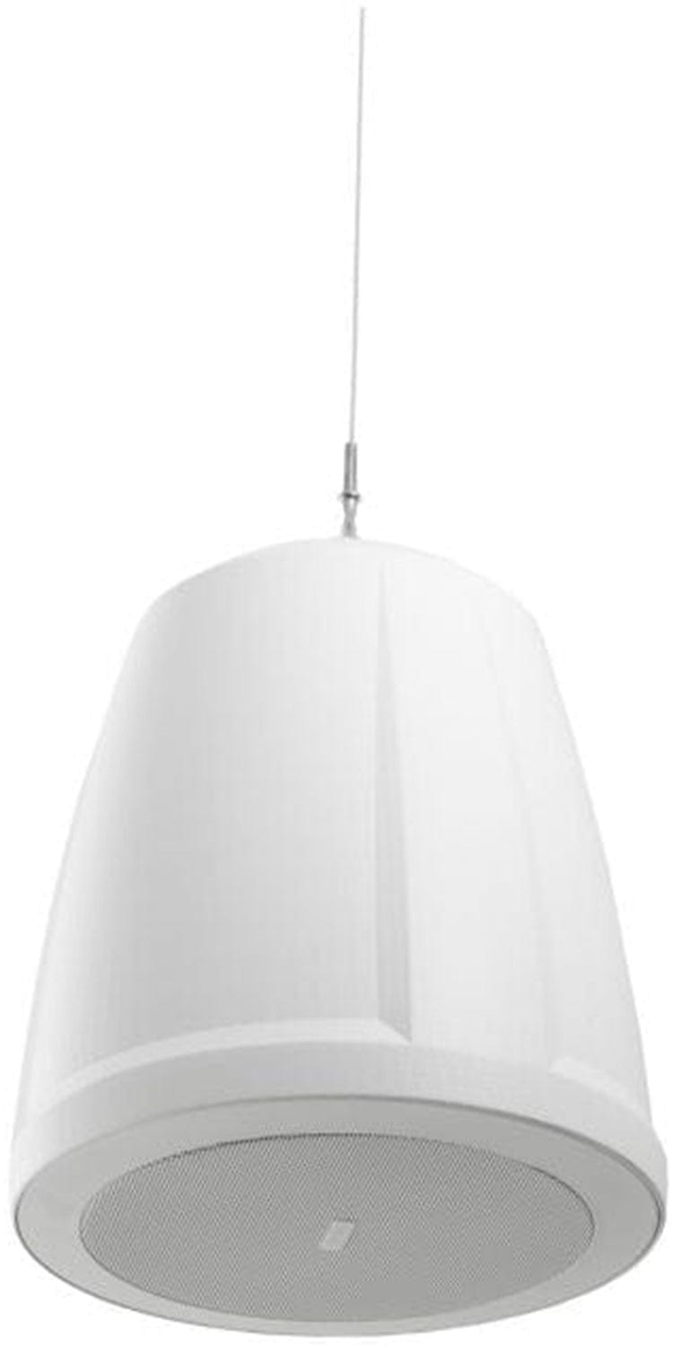 QSC AD-P6T-WH 6.5-Inch Two-way Pendant Speaker with 70/100V Transformer (White) - PSSL ProSound and Stage Lighting