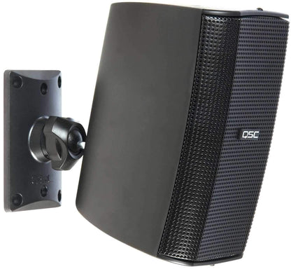 QSC AD-S32T-BK 3-Inch 2-Way Wall Mount Speakers Black (Pair) - ProSound and Stage Lighting