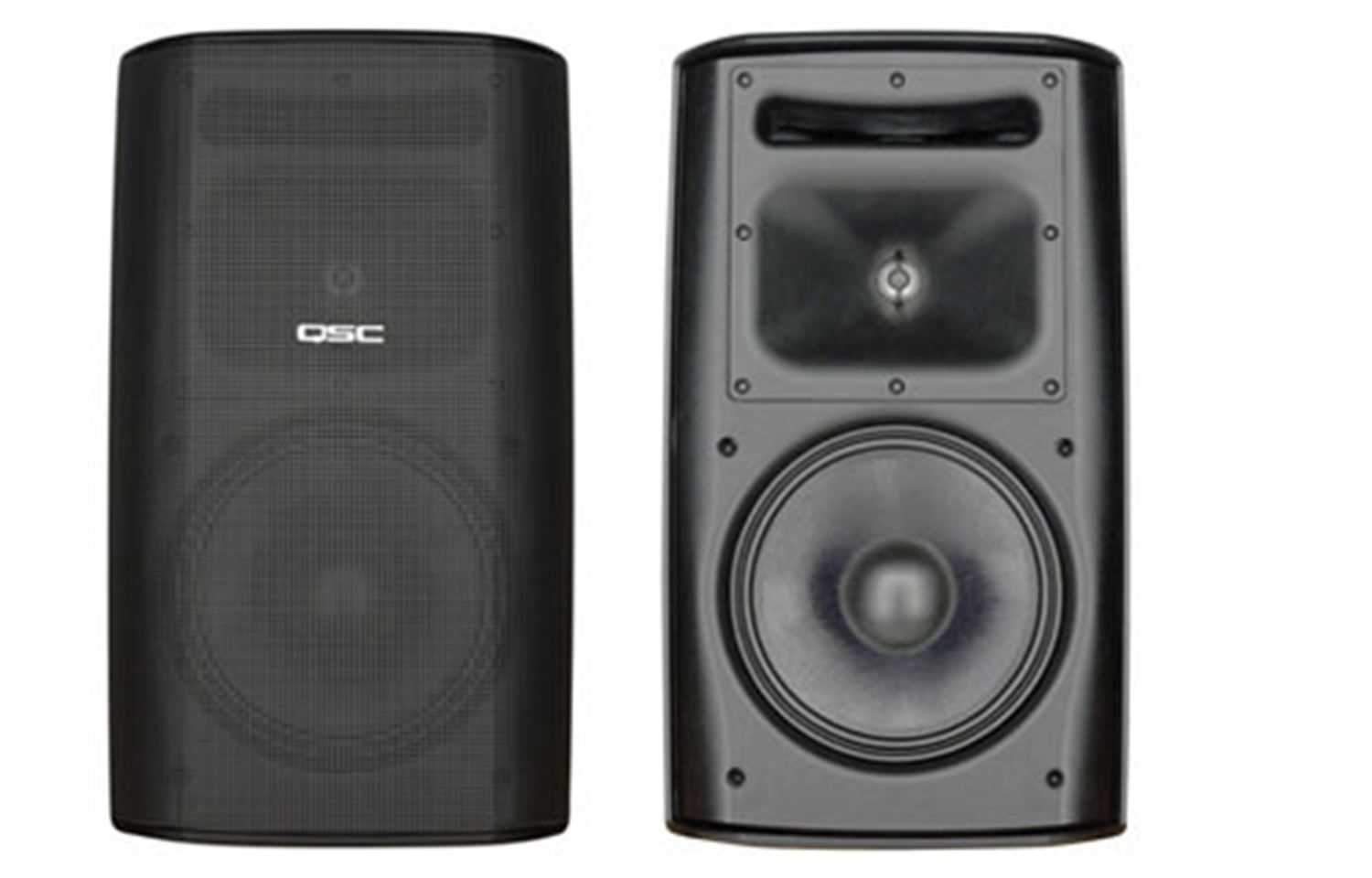 QSC ADS82H Acoustic Design 8 2 Way Speaker - Black - ProSound and Stage Lighting