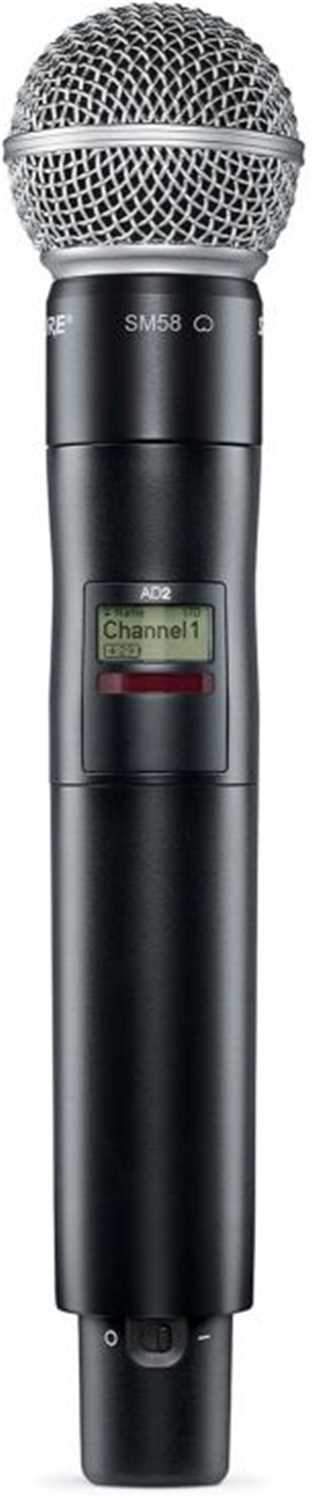 Shure AD2 SM58 Axient Digital Handheld Transmitter - ProSound and Stage Lighting