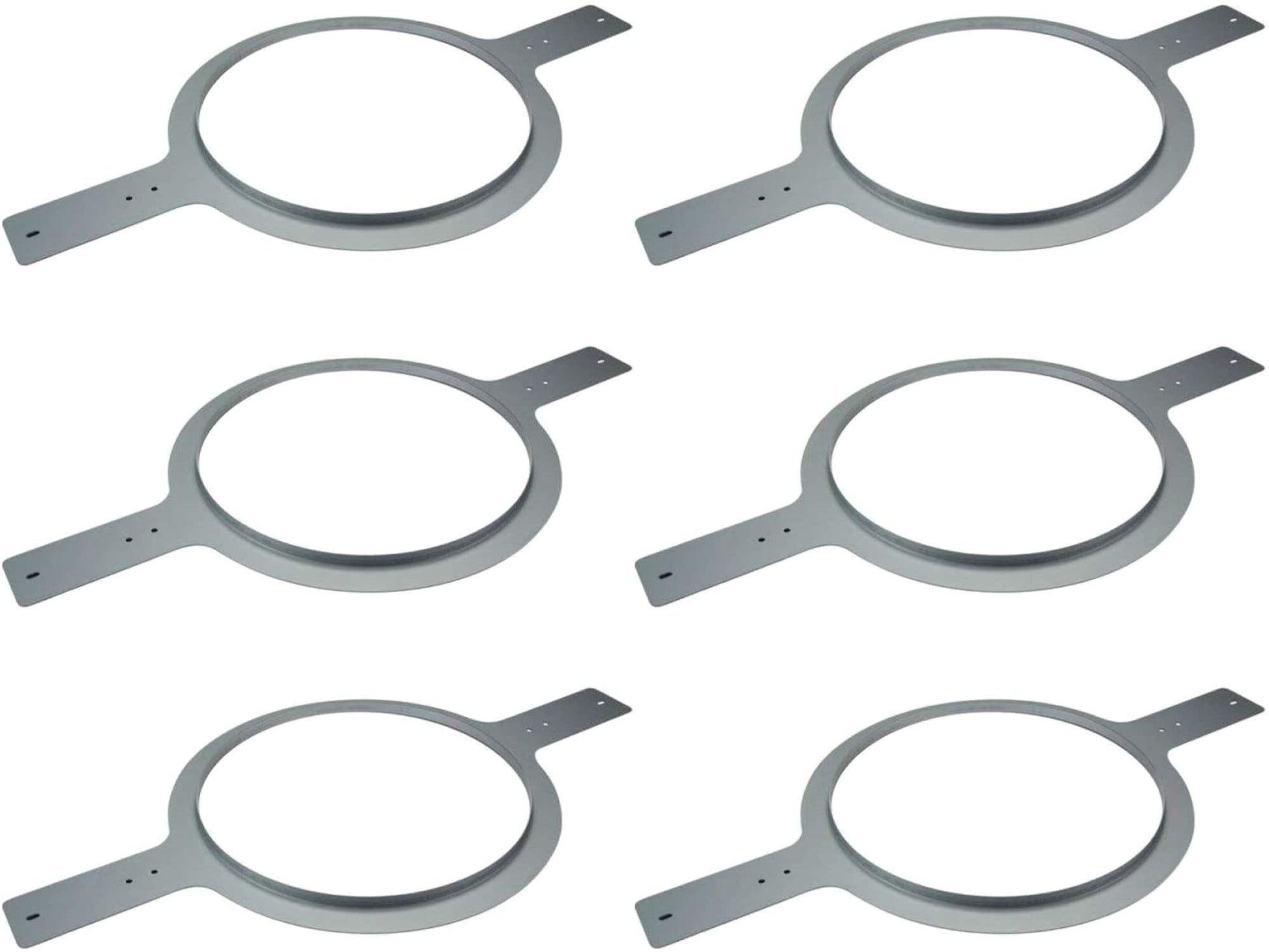 QSC ADC-MRS Flanged Mud Ring Bracket 6 Pack - ProSound and Stage Lighting