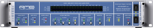 RME ADI6432 R BNC Multi-Mode 24 Bit / 192 Kilohertz 2x64-Channel MADI to AES Converter - PSSL ProSound and Stage Lighting