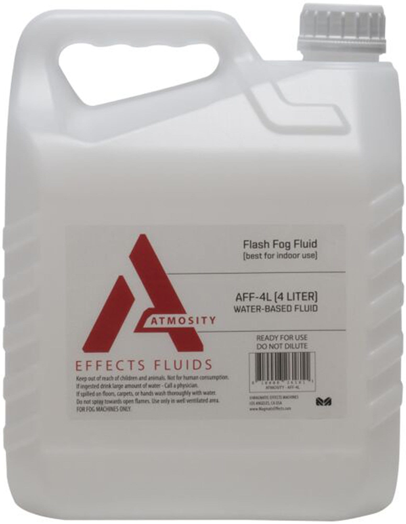 Magmatic AFF-4L Quick Dissolving Fog Fluid 4-L - ProSound and Stage Lighting