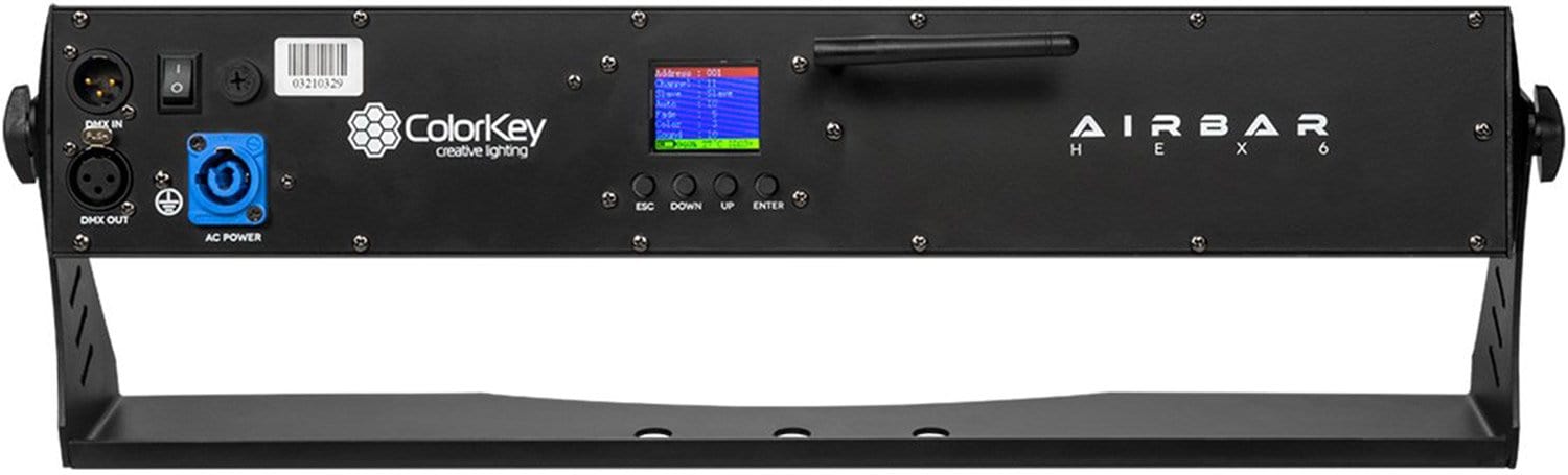 ColorKey AirBar HEX 6 RGBAW-UV Wireless LED Wash Bar - PSSL ProSound and Stage Lighting