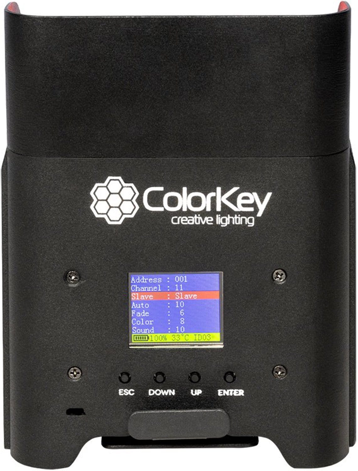 ColorKey AirPar HEX 4 RGBW Battery LED Par Uplight - PSSL ProSound and Stage Lighting