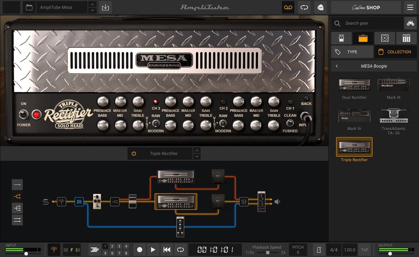 AmpliTube Mesa Boogie Modeling Software - PSSL ProSound and Stage Lighting