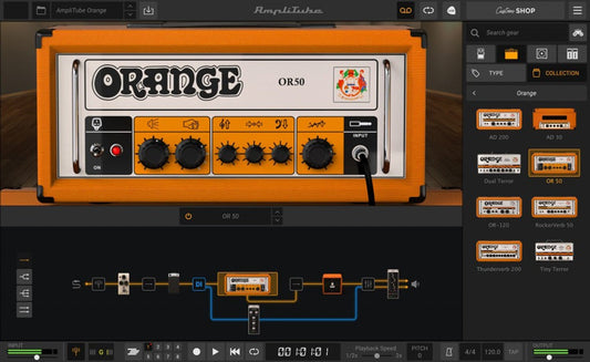 AmpliTube Orange Guitar Amplifier Effects Software - PSSL ProSound and Stage Lighting