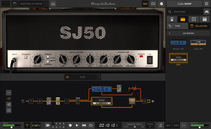 AmpliTube Joe Satriani Signature Collection - PSSL ProSound and Stage Lighting