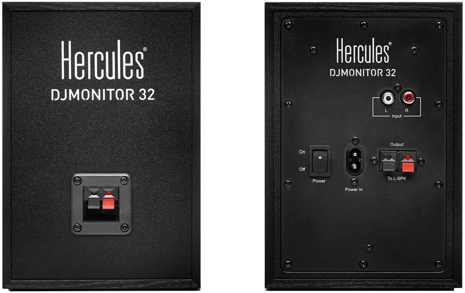 Hercules DJ Monitor 32 3-Inch Powered Studio Monitors - ProSound and Stage Lighting