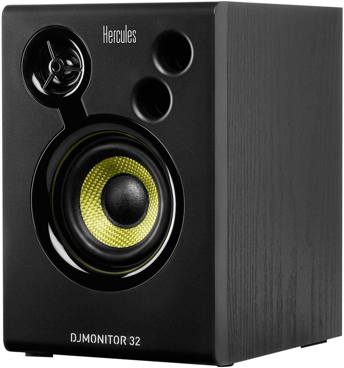 Hercules DJ Monitor 32 3-Inch Powered Studio Monitors - ProSound and Stage Lighting