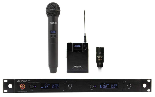 Audix AP42 C210 Dual Ch Combo Wireless System - ProSound and Stage Lighting