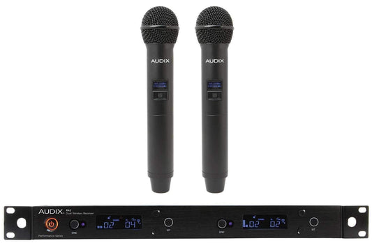 Audix AP42 OM2 Dual Ch Handheld Wireless Mic Set - ProSound and Stage Lighting